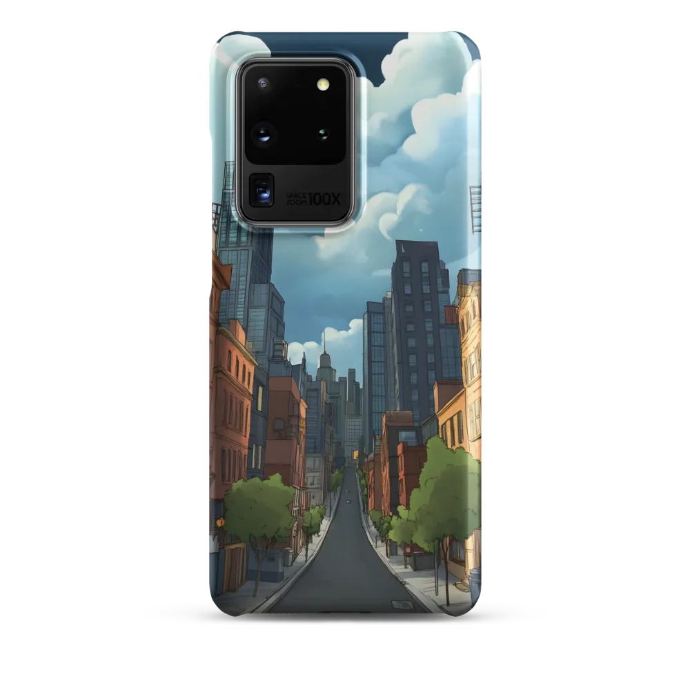 Urban Serenity: A Digital Cityscape