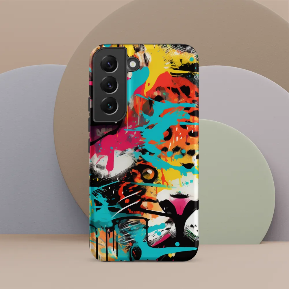 Fierce Fusion: Tiger and Lion in Graffiti