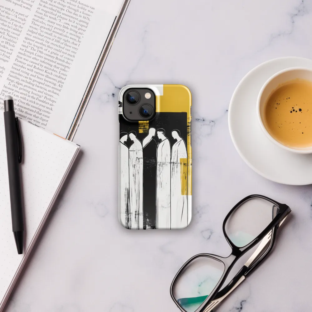 Contemplative Assemblage | Phone Case |  13 Mini | Snap Case | Glossy