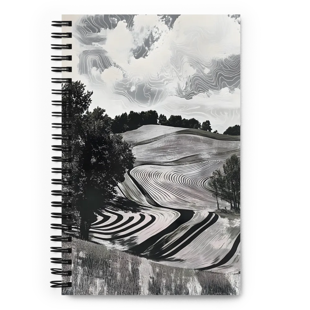 Fields of Serenity | Spiral Notebook