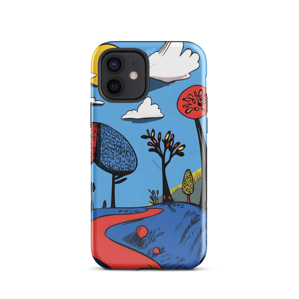 A Playful Journey Through Whimsical Woods | Phone Case |  12 | Tough Case | Glossy
