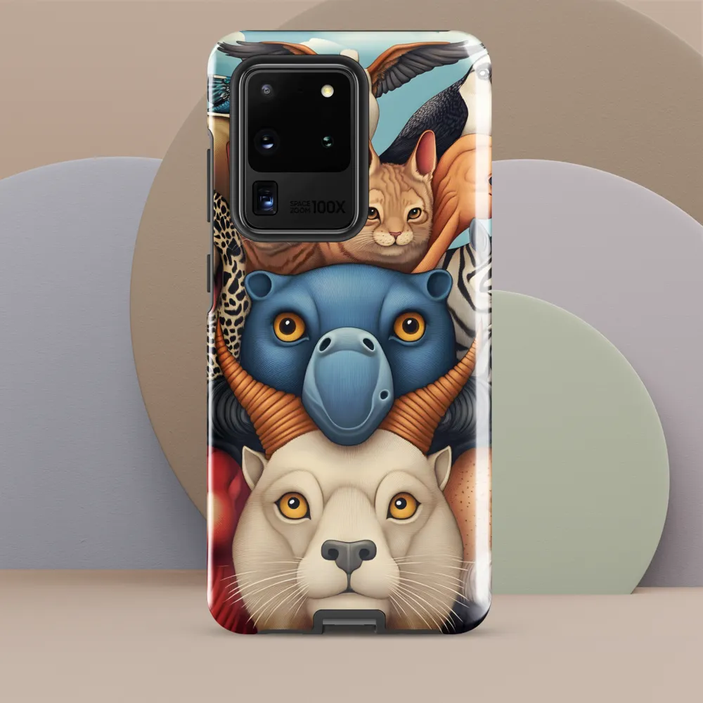 Harmonious Echoes of Wildlife | Phone Case |  S20 Ultra | Tough Case | Glossy