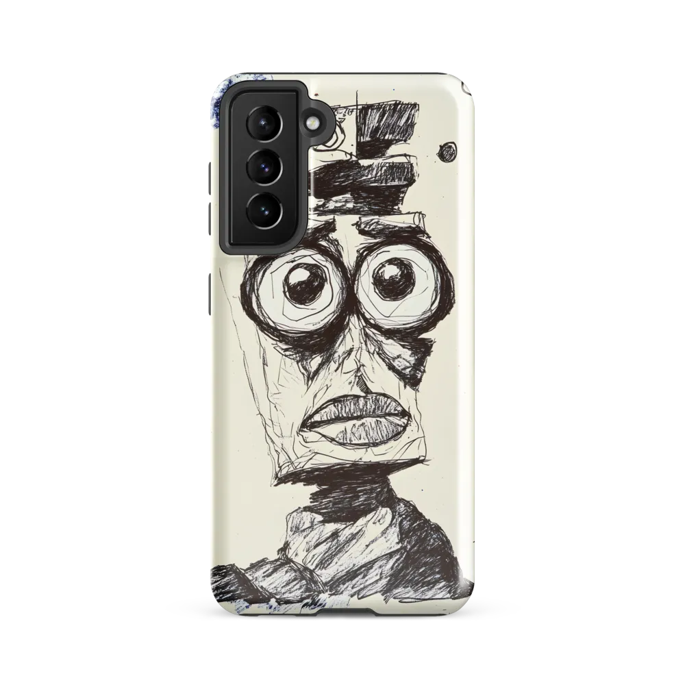 Abstract Surrealist Figure in Cubism