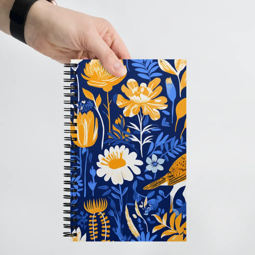 Floral Symphony | Spiral Notebook