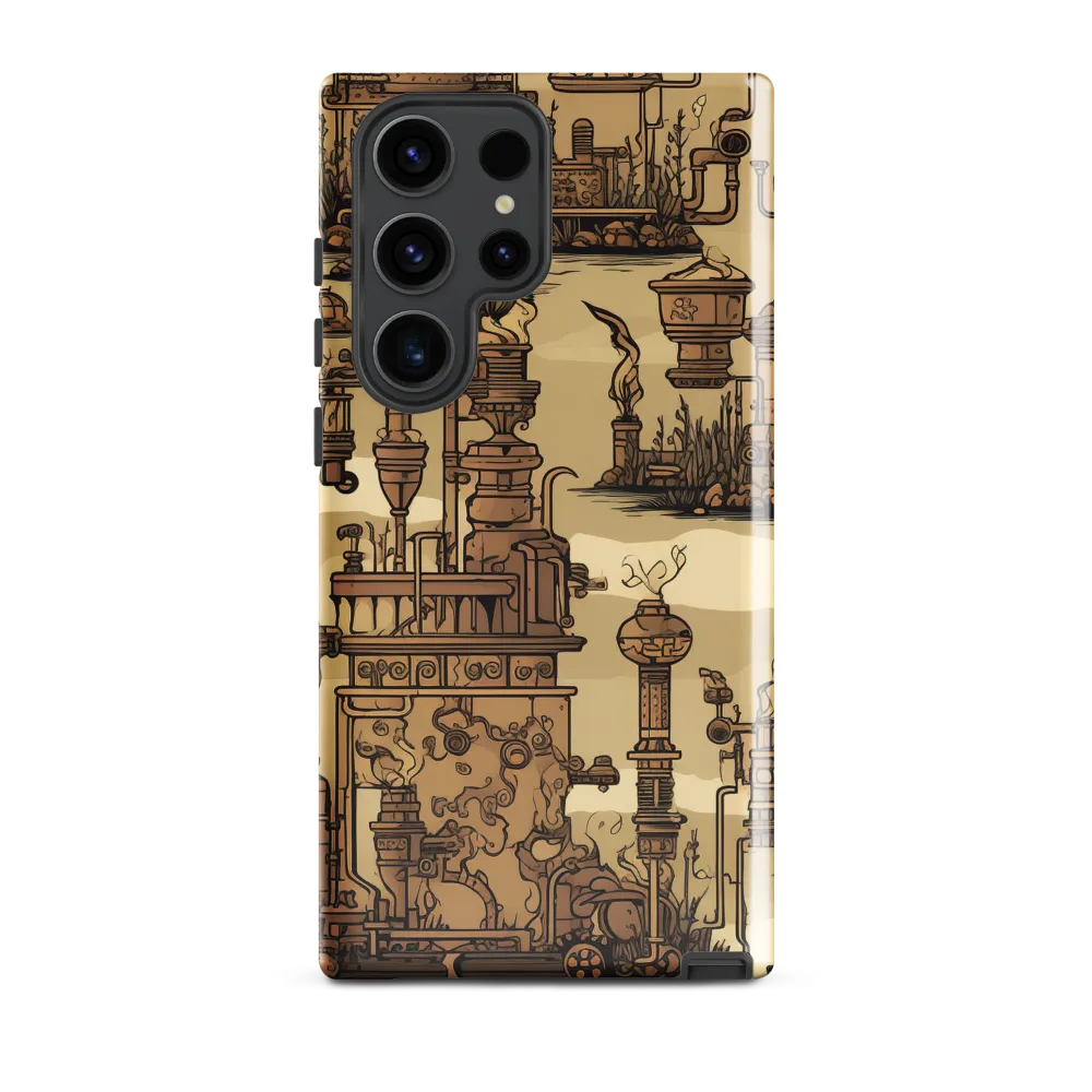 Whimsical Industrial Landscape