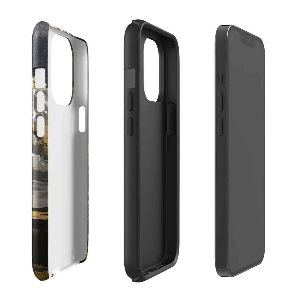Golden Serenity in a Dramatic Sky | Phone Case |  13 Pro | Tough Case | Glossy