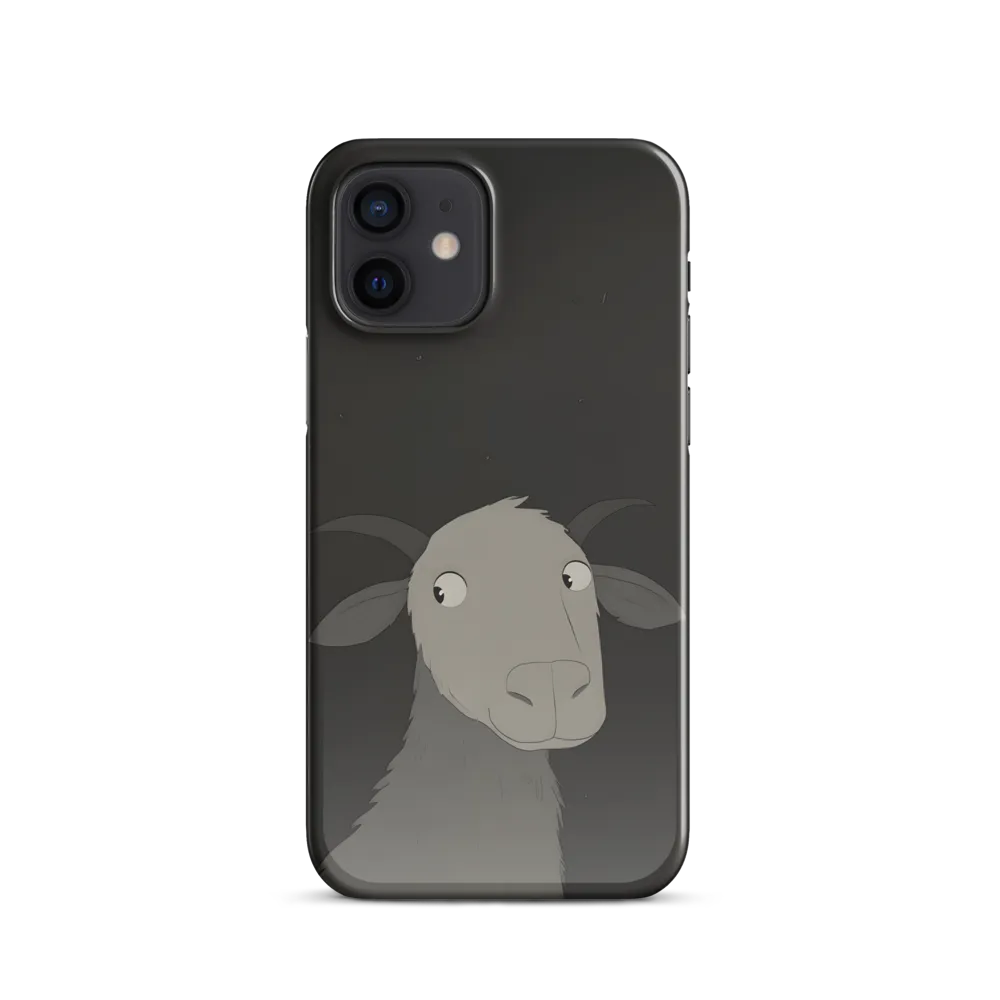 Whimsical Goat in Darkness