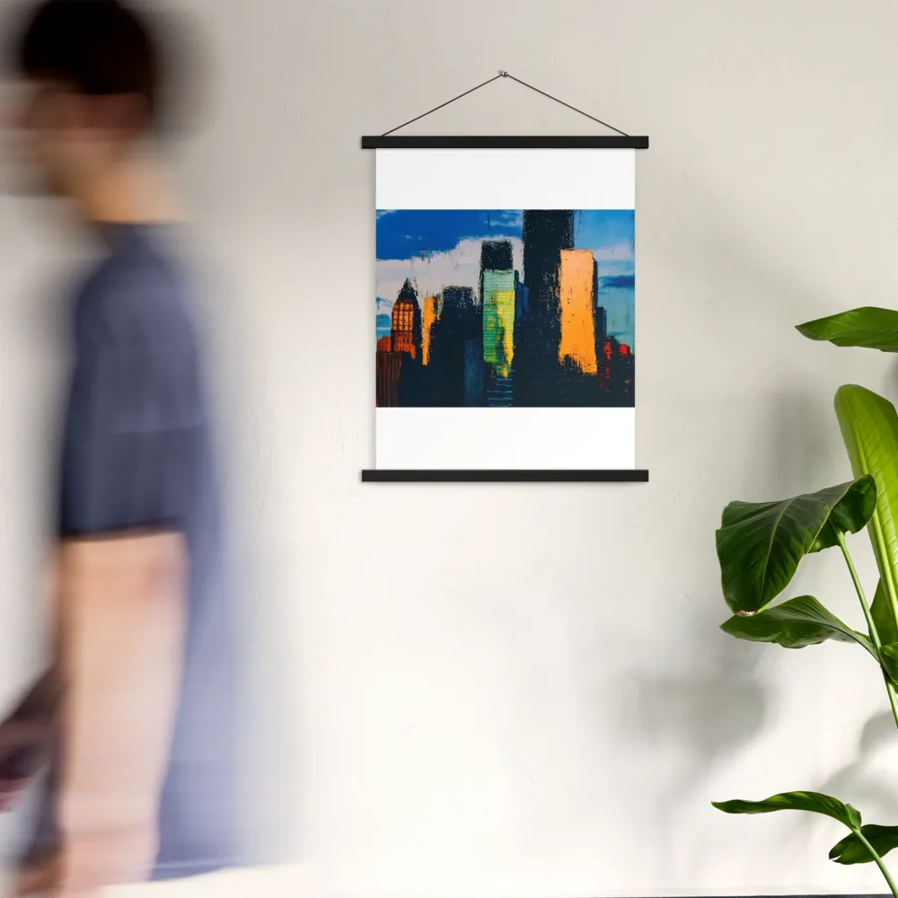 Reflections of Tranquility | Poster With Black Wood Hanger | 18″×24″