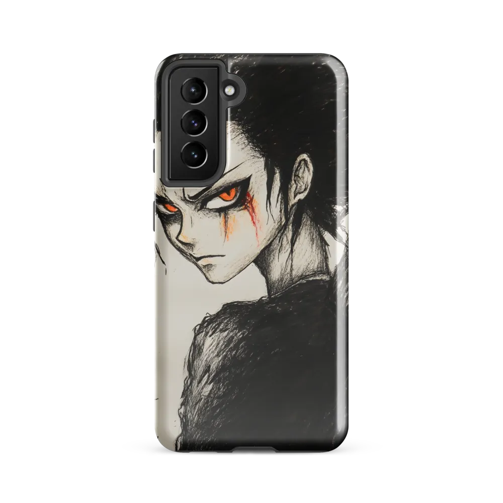Fiery Defiance | Phone Case |  S21 FE | Tough Case | Glossy