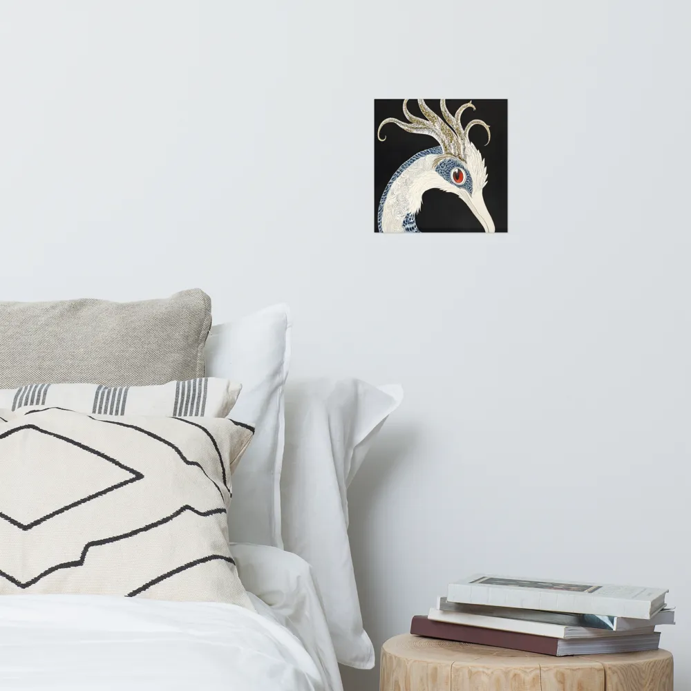 Elegance of the Majestic Peacock | Poster | 10″×10″