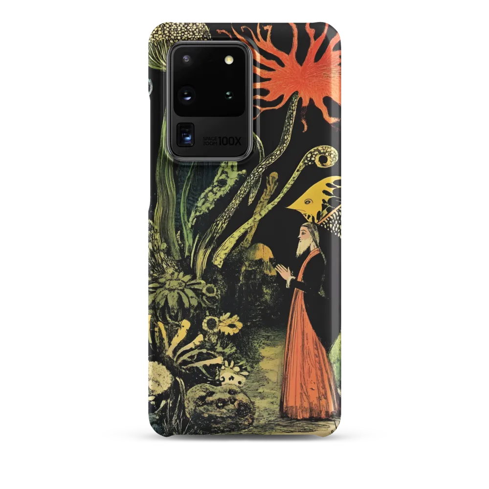 Enchanted Encounter in a Fantastical Garden | Phone Case |  S20 Ultra | Snap Case | Matte