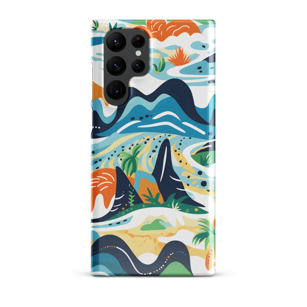 Abstract Tropical Landscape