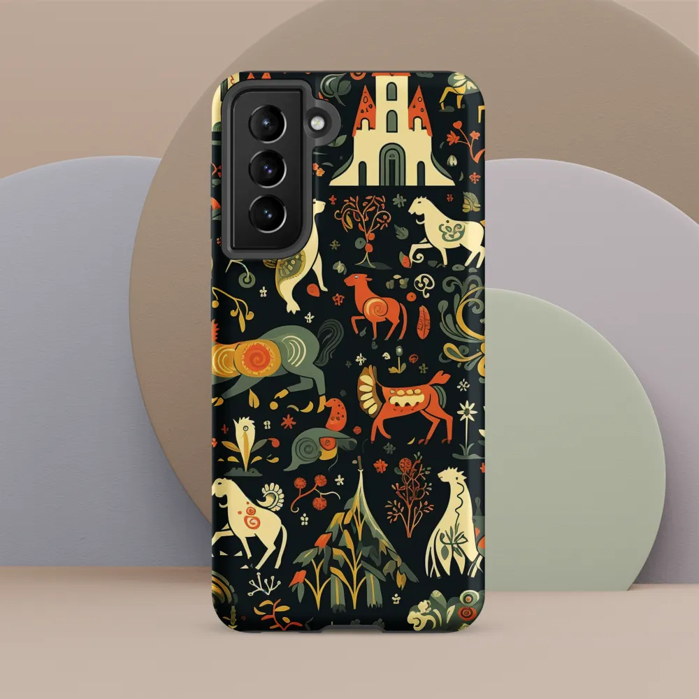 Whimsical Forest: A Folk Art Journey