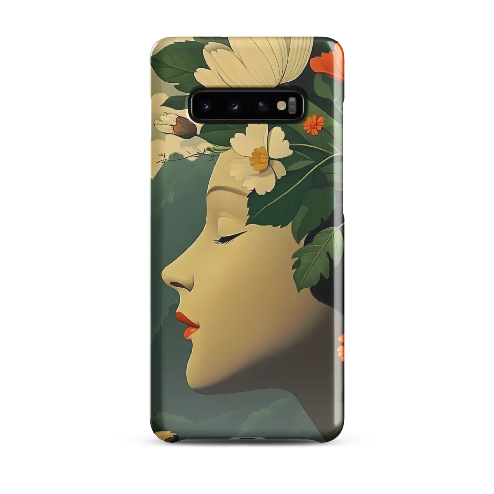 Harmony of Nature and Femininity | Phone Case |  S10 Plus | Snap Case | Glossy