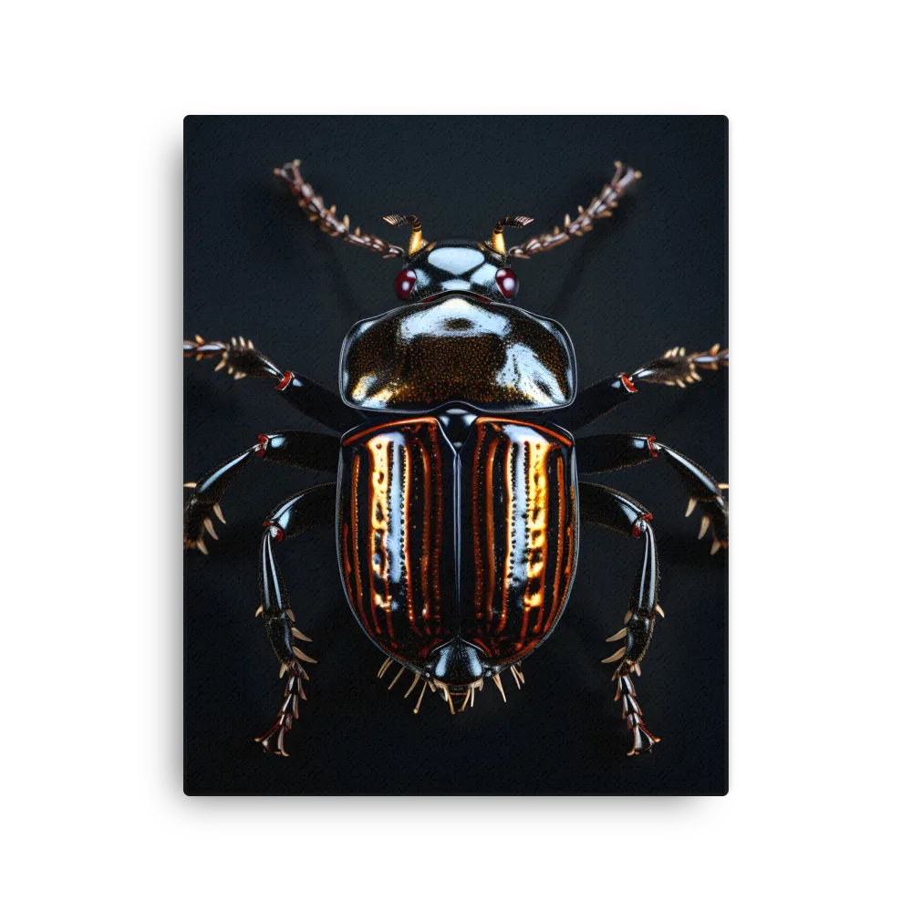 Luminous Insect Majesty | Thin Canvas | 16″×20″