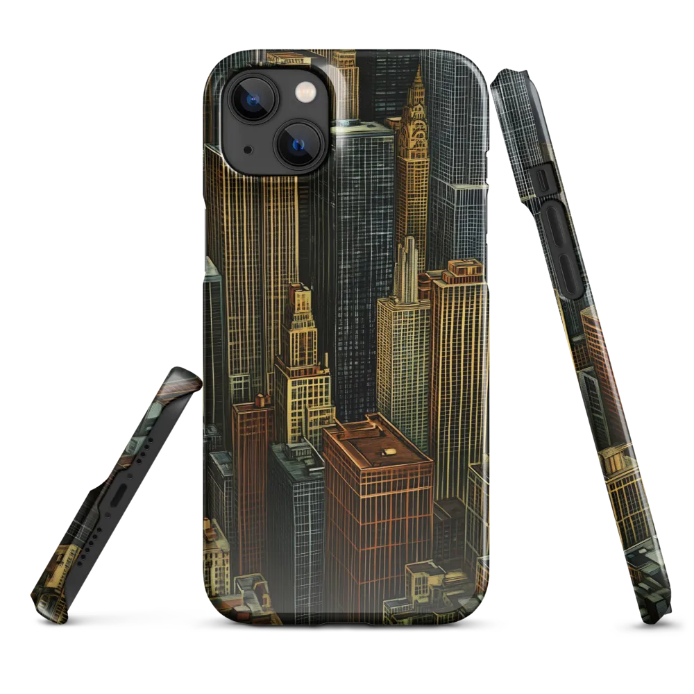Urban Elegance: A Golden Cityscape