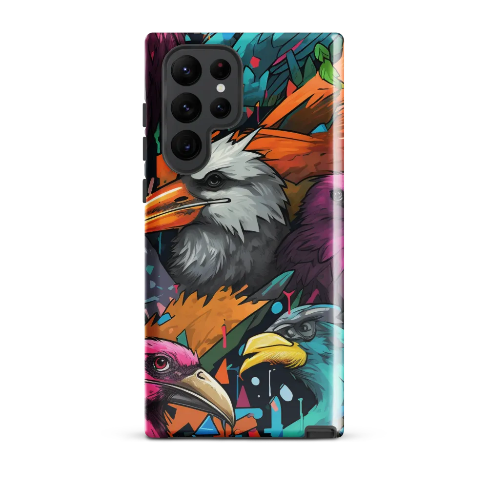 Avian Vortex: A Celebration of Color and Form