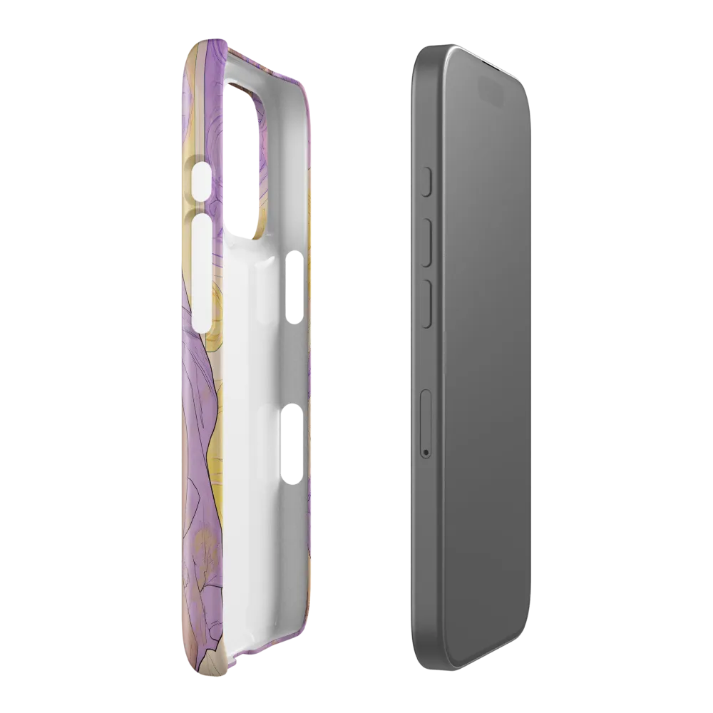 Elegance in Floral Harmony | Phone Case |  16 Pro | Snap Case | Glossy