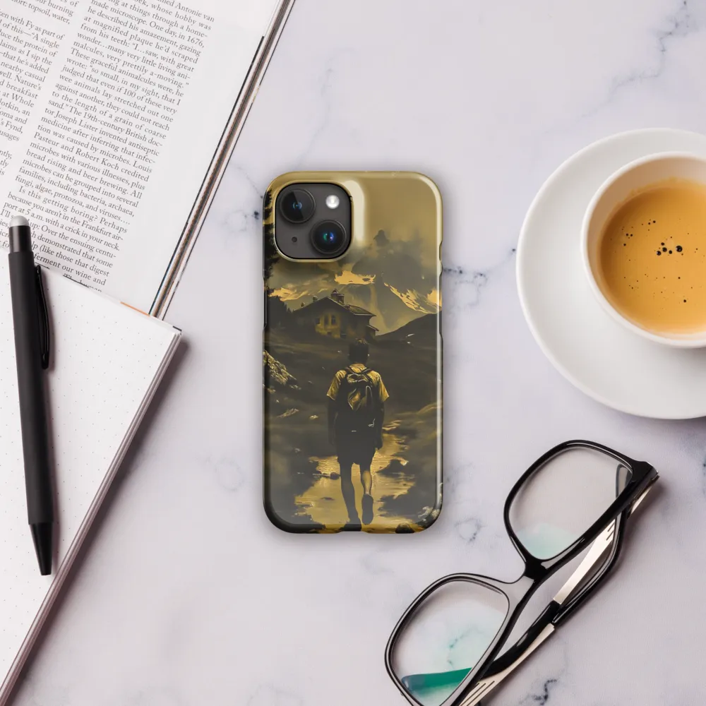 Journey Through Golden Peaks | Phone Case |  15 | Snap Case | Glossy