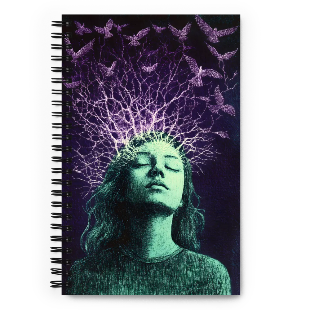 Whispers of Freedom | Spiral Notebook