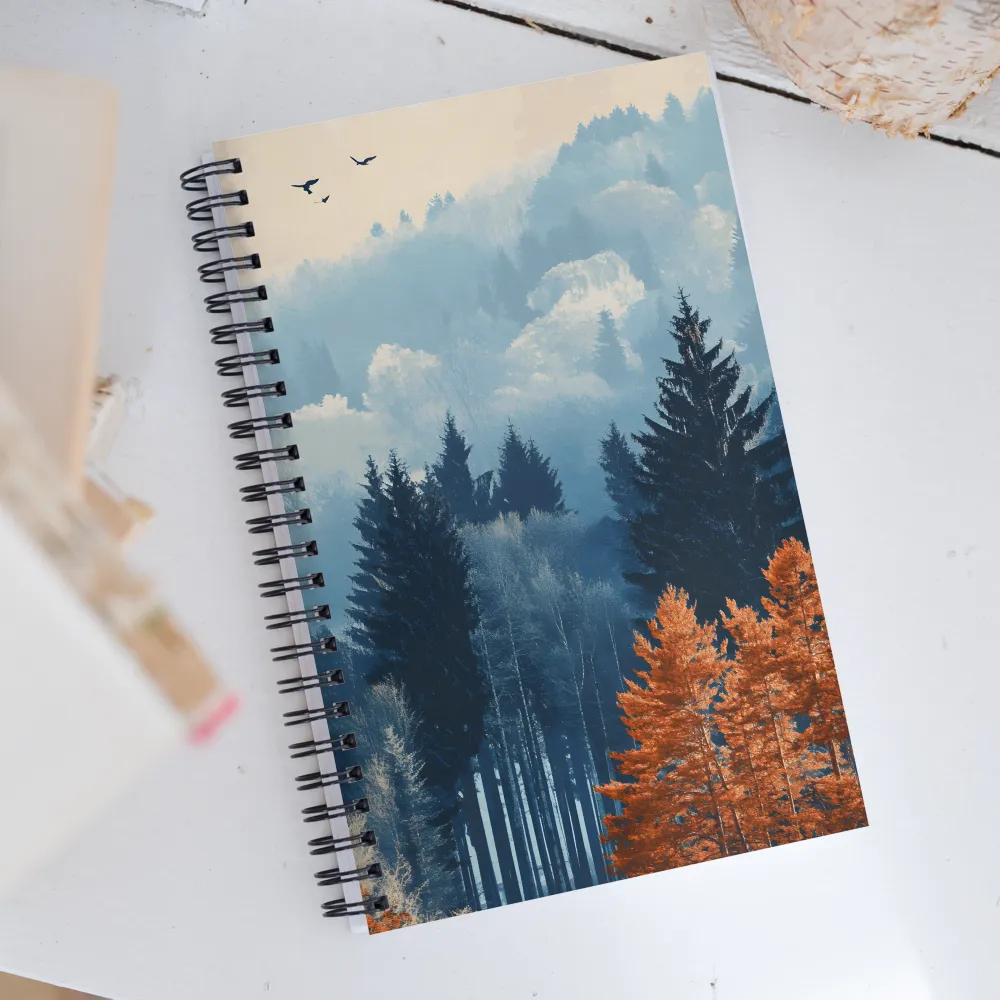 Whispers of the Forest | Spiral Notebook