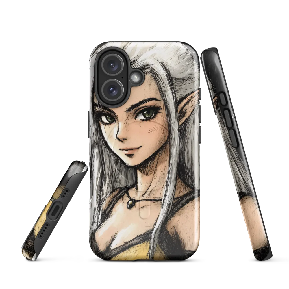 Ethereal Elegance: The Elf's Portrait