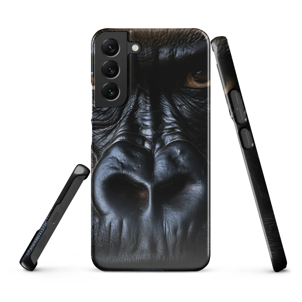 Gaze of the Wild: A Gorilla's Portrait
