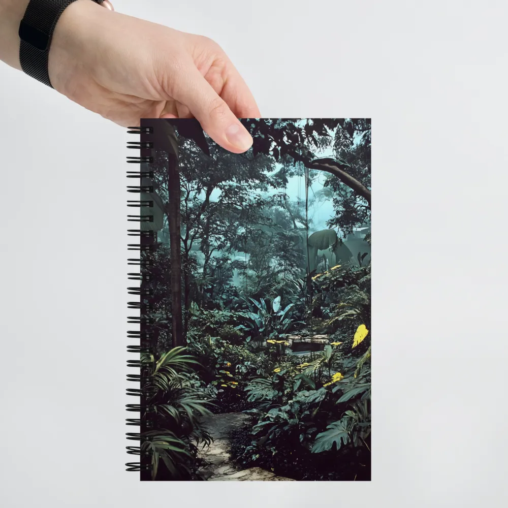 Whispers of the Emerald Jungle | Spiral Notebook