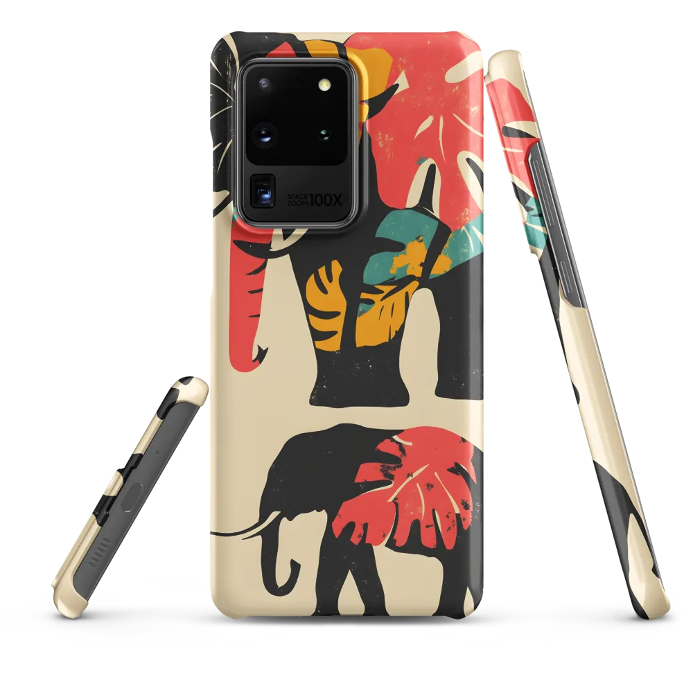 Tropical Elegance: The Elephant's Dance