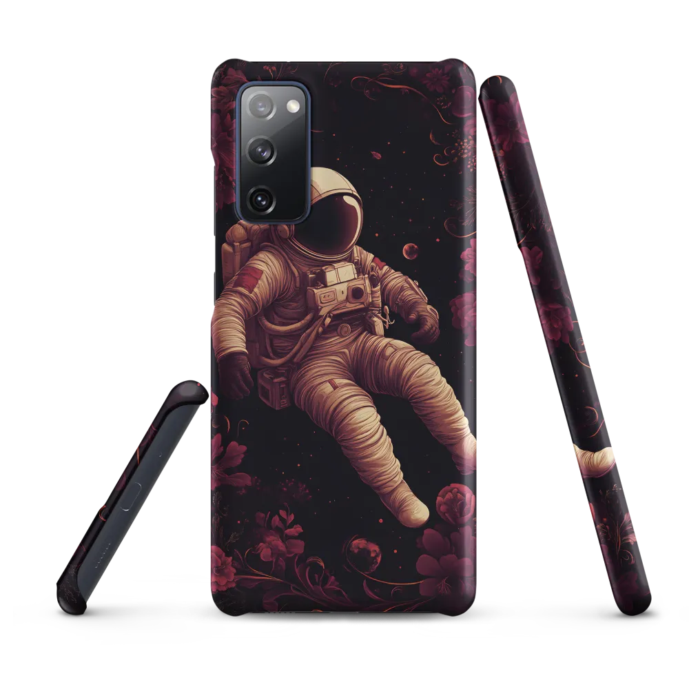 Cosmic Bloom: An Astronaut's Journey