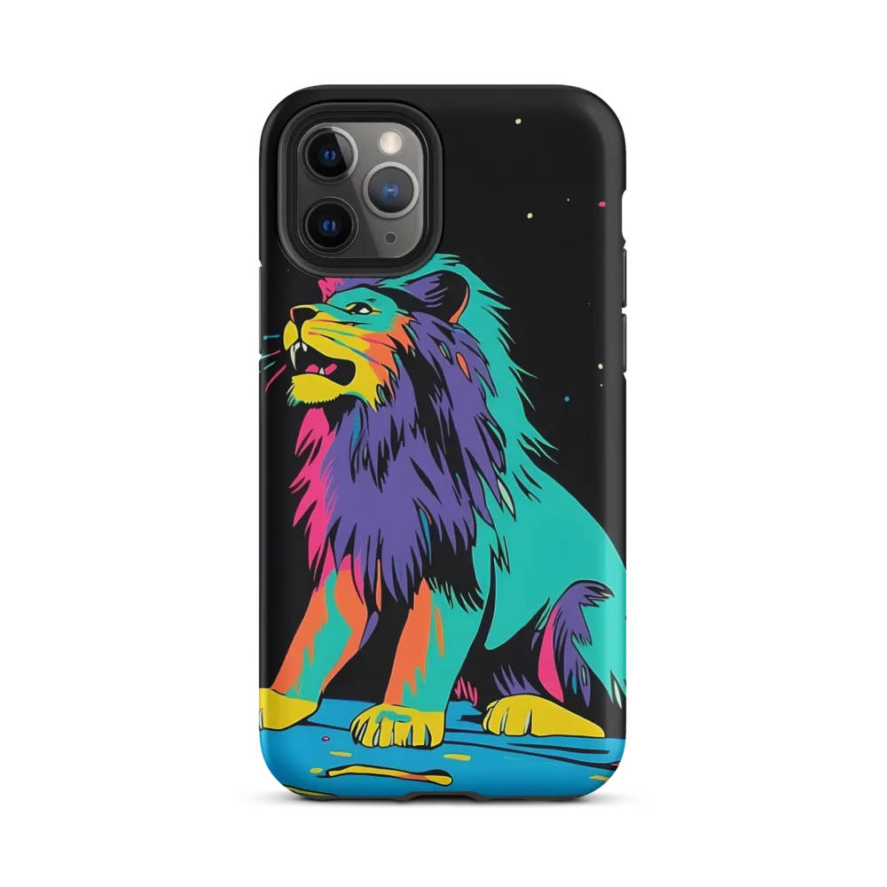 Roaring Colors: The Neon Lion