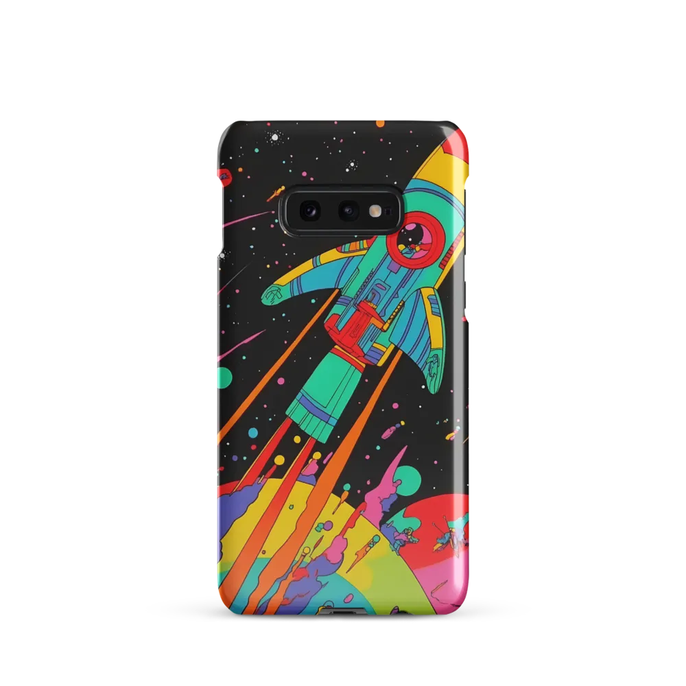 Cosmic Voyage: The Neon Lift-Off