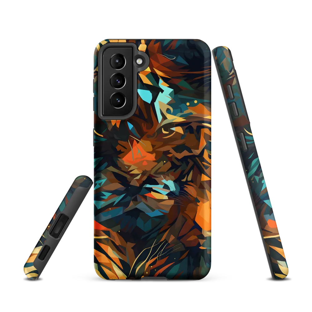 Wild Symphony: Abstract Tigers