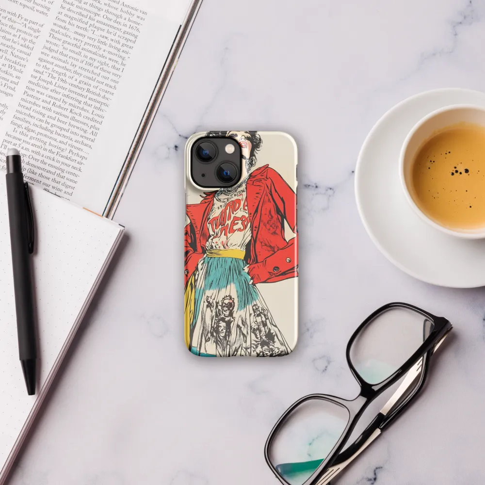 Vibrant Elegance: A Pop Art Fashion Statement