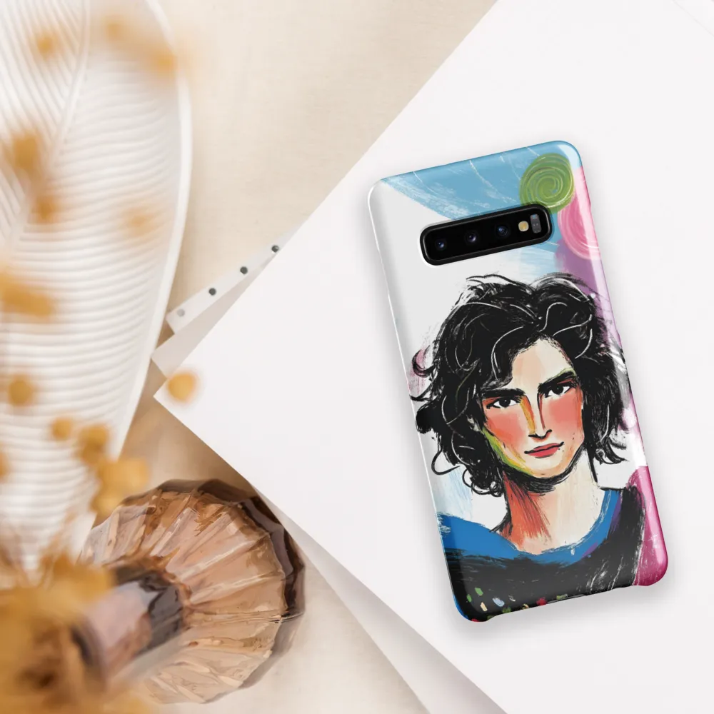 Vibrant Portrait of Youth | Phone Case |  S10 Plus | Snap Case | Glossy