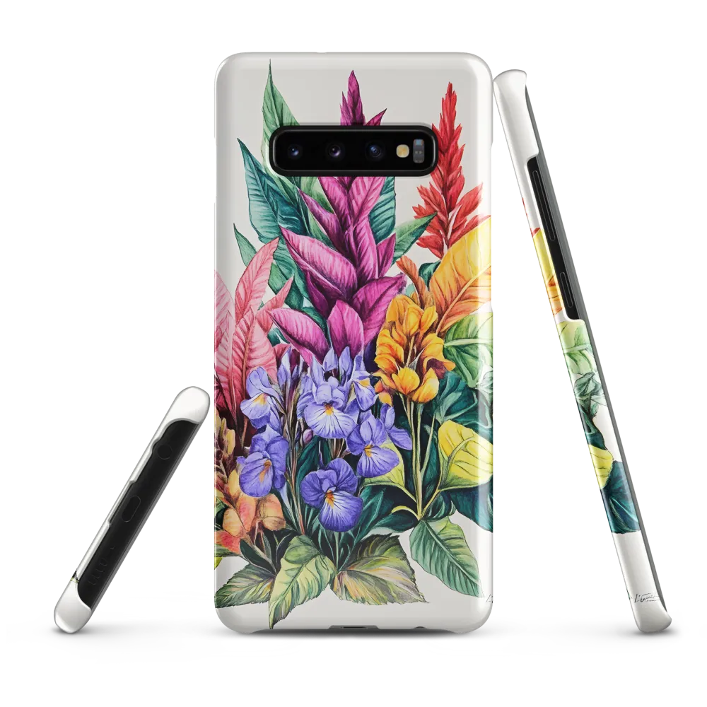 Tropical Symphony | Phone Case |  S10 Plus | Snap Case | Glossy