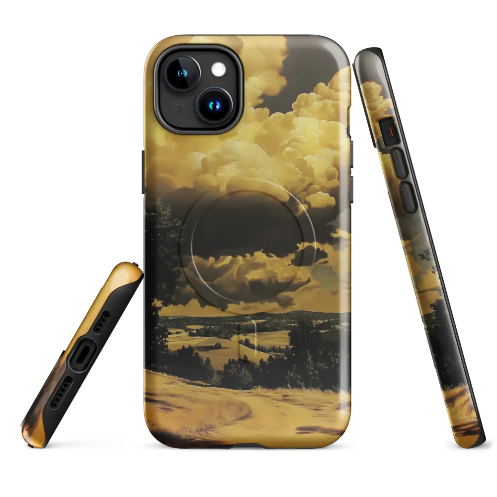Golden Serenity in the Landscape