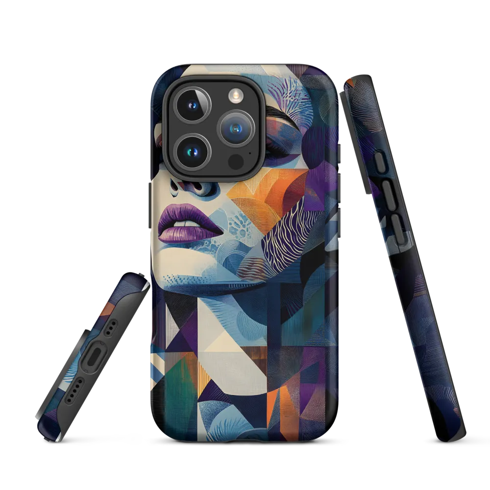 Fragmented Mystery: A Modern Portrait