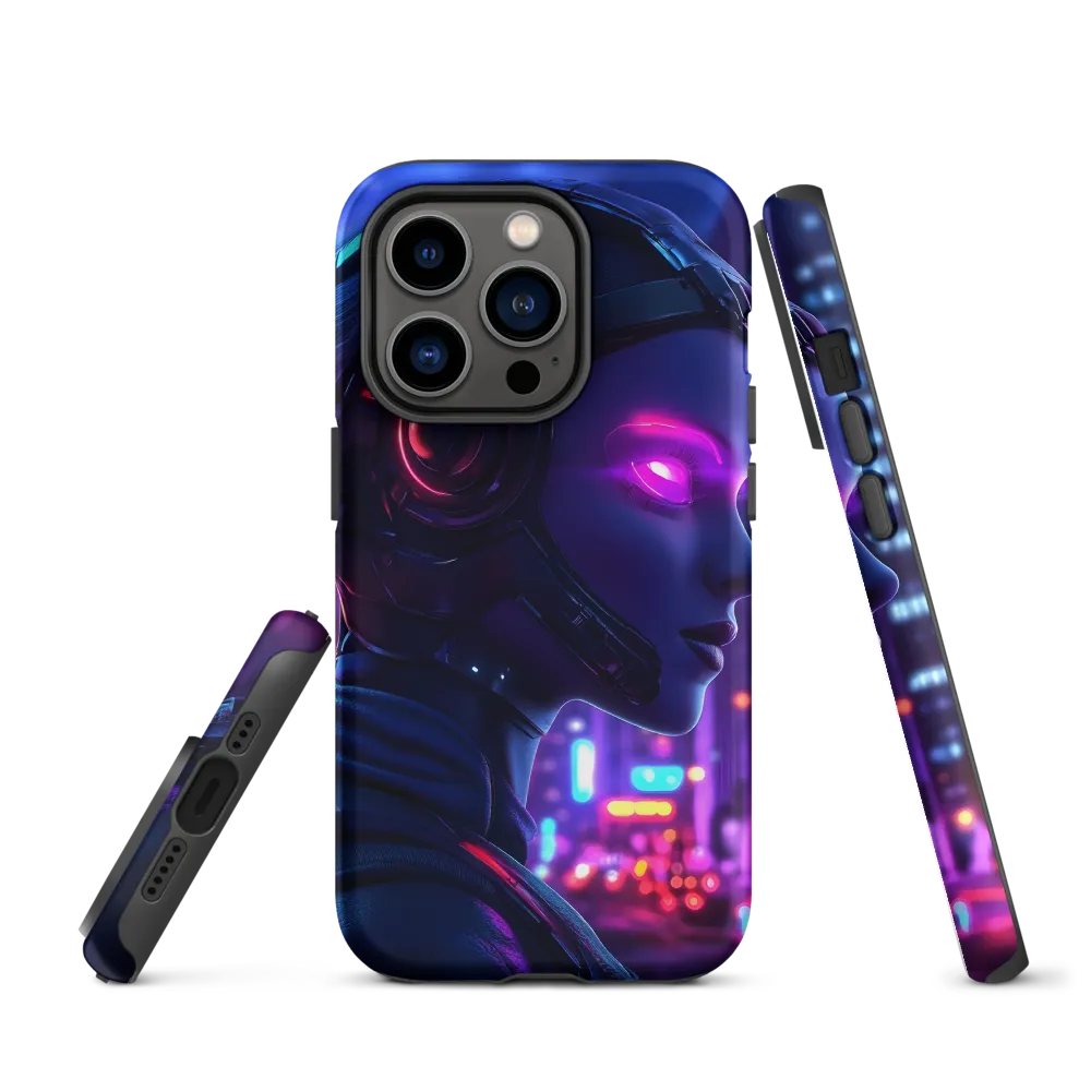 Neon Dreams: A Cyborg's Mystique