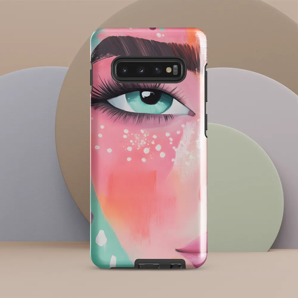 Eyes of Playfulness | Phone Case |  S10 Plus | Tough Case | Glossy