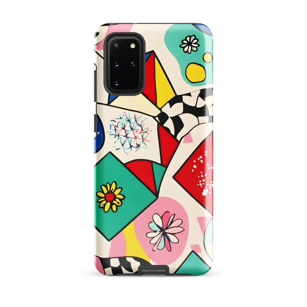 Joyful Geometry: A Playful Dance of Shapes and Colors