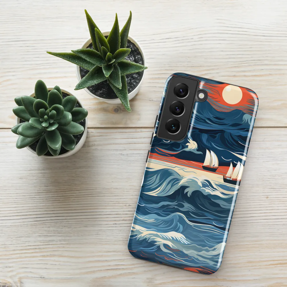 Ocean Whispers: A Voyage at Dusk