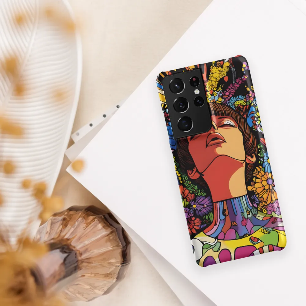 Vibrant Ecstasy: A Psychedelic Portrait