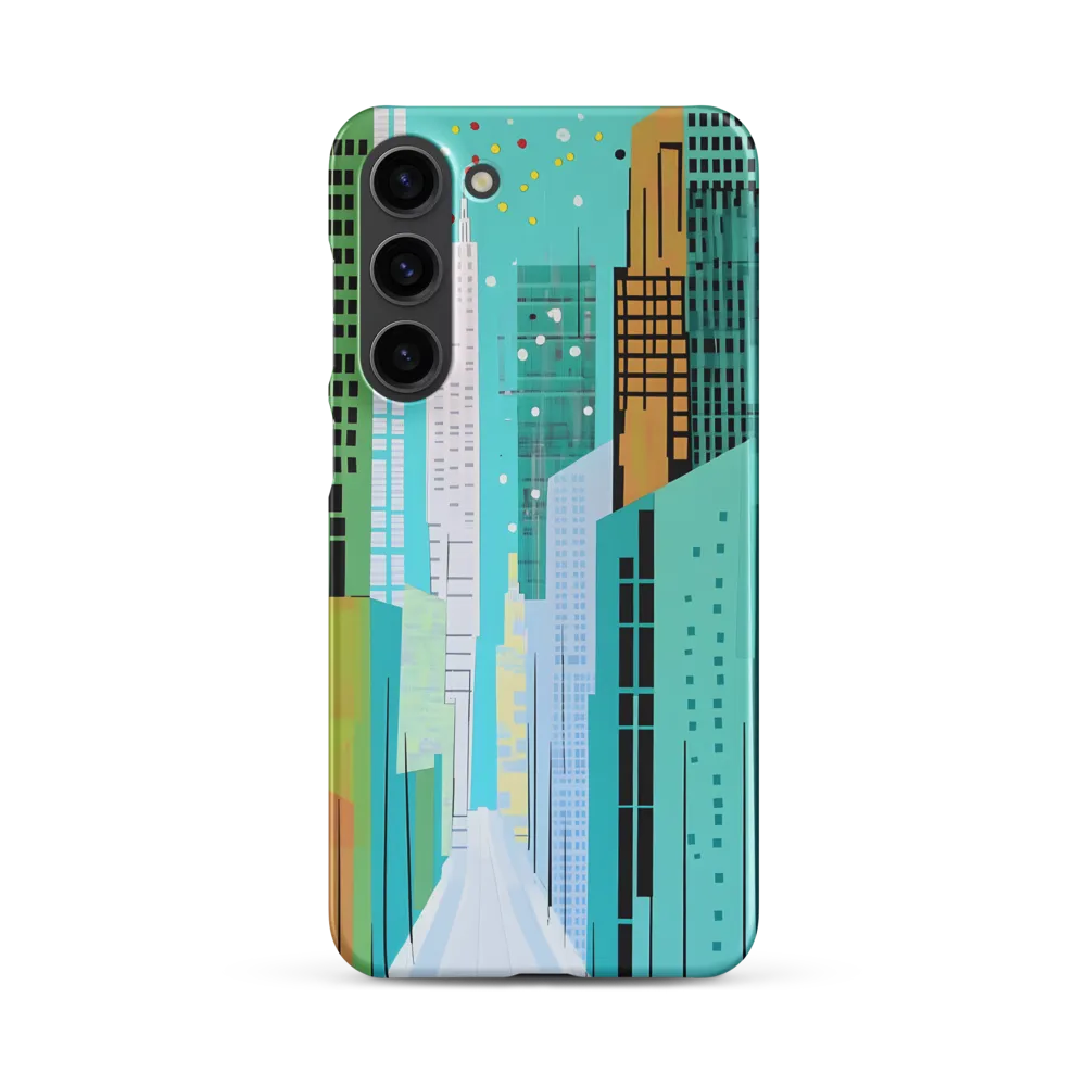 Urban Symphony in Turquoise