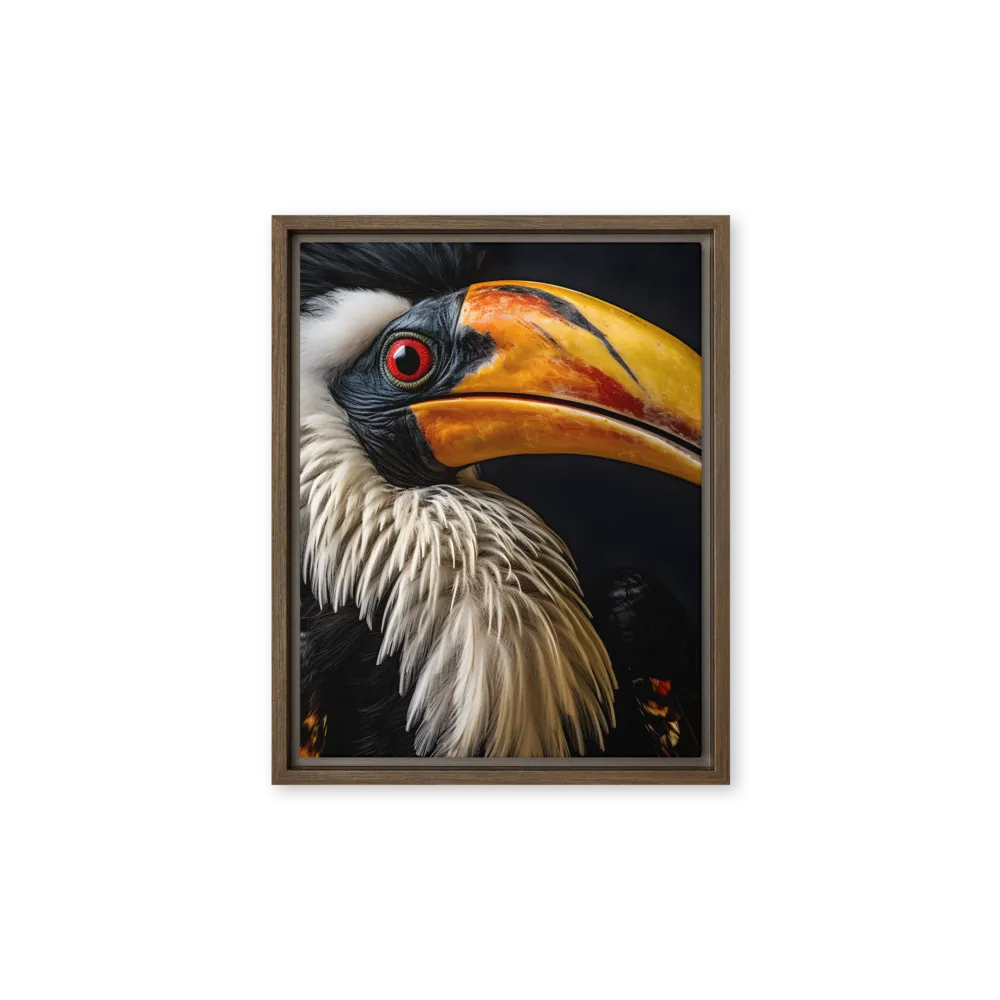 Majestic Hornbill Portrait