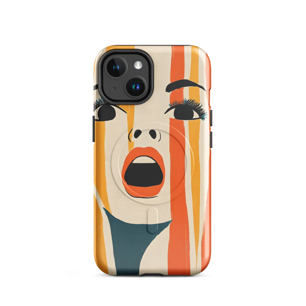 Vivid Expression | Phone Case |  14 | MagSafe® Tough Case | Glossy