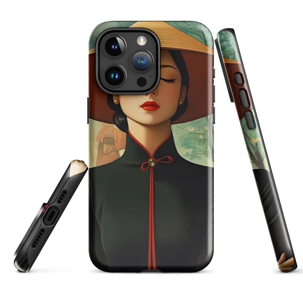 Elegance in Tranquility | Phone Case |  15 Pro Max | Tough Case | Glossy