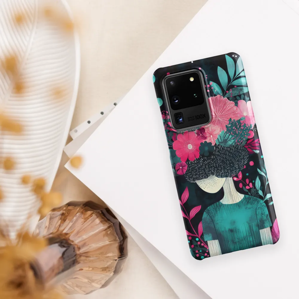 Floral Harmony: A Portrait of Serenity