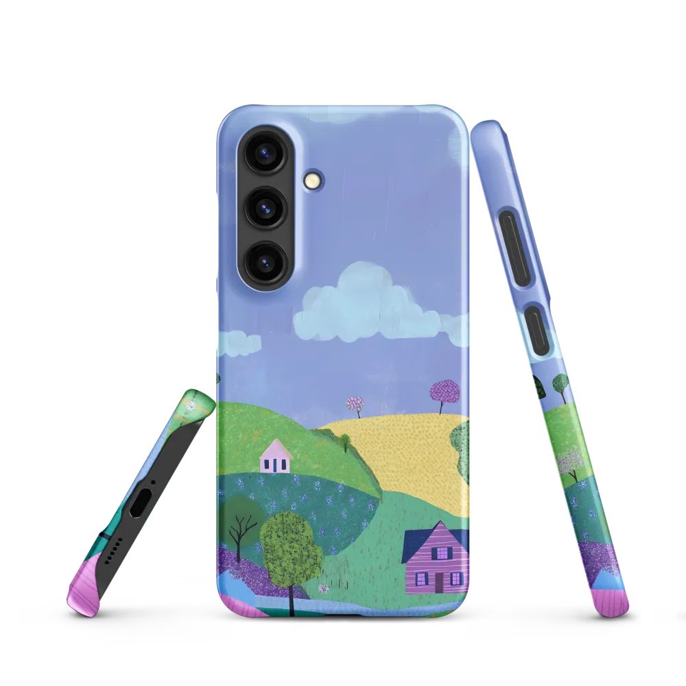 Whimsical Hills and Quaint Homes