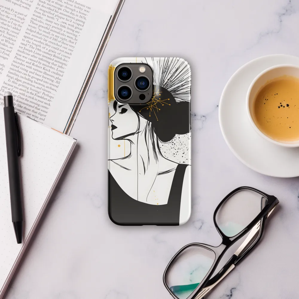 Ethereal Elegance | Phone Case |  14 Pro Max | Snap Case | Glossy